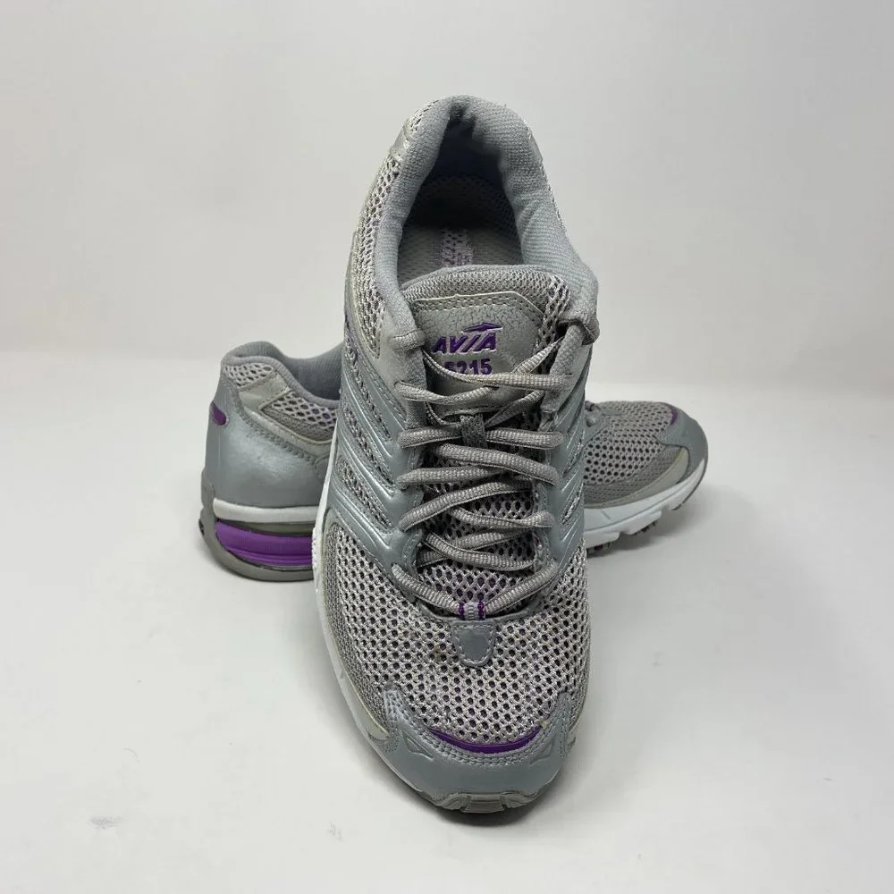 Avia Women's Model 6215 Sneaker Sz 8 1/2 Silver‎